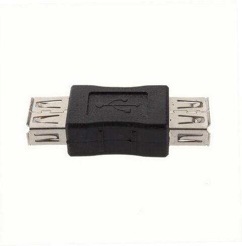 USB نوع A أنثى إلى أنثى محول PVC نقل البيانات شاحن محول تمديد الحبل المقرنة لأجهزة USB in Kuwait