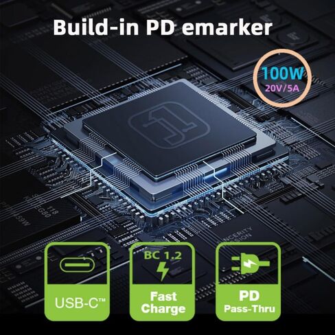 Xiwai USB-C PD 65W محول الشحن Type-C المدخلات إلى DC 5.5x2.5mm برميل جاك التوصيل الذكية LED العرض الرقمي 100W الناتج 20V 5A موصل شاحن لأجهزة الكمبيوتر المحمول in Kuwait