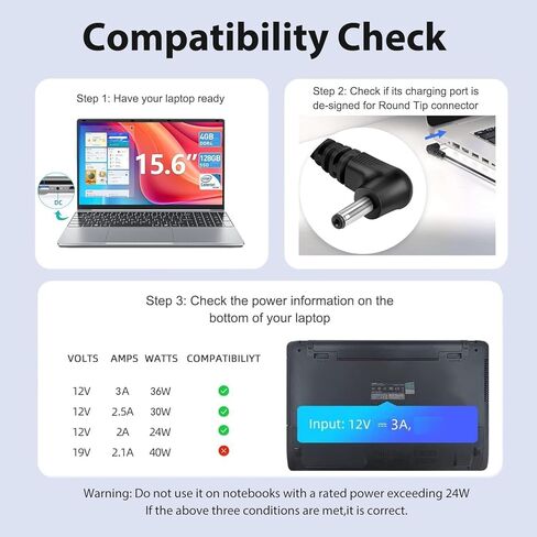 TAIFU 12V شاحن محول تيار متردد لـ SGIN M17 Pro M17Pro M17S 17 بوصة 17.3 بوصة Windows 11 كمبيوتر محمول Naclud X15 FUNYET Duetbook 14 NY-01 ApoloSign NJP1561P NJP1561P-02 سلك إمداد الطاقة in Saudi Arabia