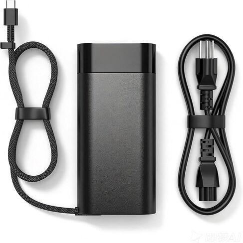شاحن USB C 100 واط متوافق مع HP EliteBook 865 860 1040 x360 G10 G11 16، 8 G1i/X Flip G1i/8 G1a/X G1a /8 G1i Flip/6 G1a، ZBook Firefly G11 14 16، Pavilion Plus 14، Spectre 16 x360 Power Supply in Saudi Arabia