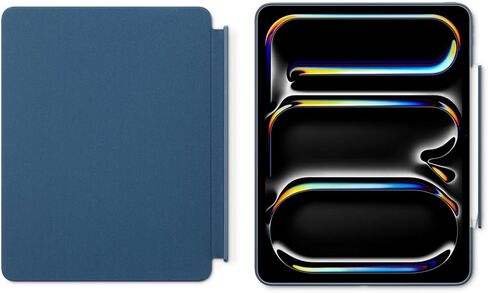 OtterBox ستيتمنت ستوديو لجهاز iPad Pro 13 بوصة (M5) و(M4) - Ocean Abyss - أزرق - حافظة iPad واقية، تنبيه/غفو تلقائي، حافظة iPad مع حامل أقلام Apple وشاحن in Kuwait