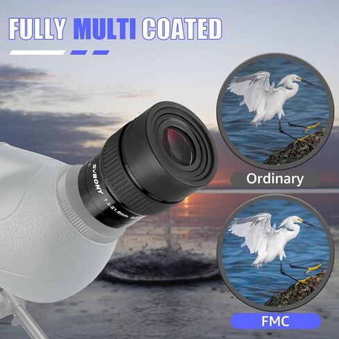 SVBONY SV191 Zoom Eyepiece Bundle with SV165 Guide Scope Dovetail Base SV188P Diagonal 1.25 inches UHC Filter(5 Items) in Saudi Arabia