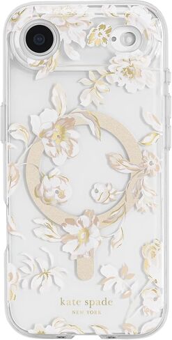 kate spade new york iPhone Air Case - Compatible with MagSafe - Designer Phone Case - Flowerbed Blue Gems in Saudi Arabia