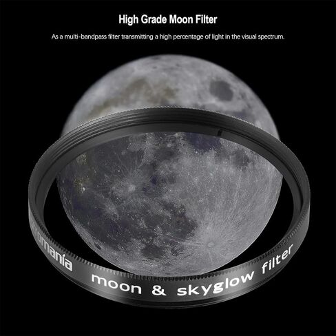 عدسة Astromania مقاس 2 بوصة فائقة الاتساع بزاوية 80 درجة F30mm - حزمة مع - مرشح Moon/Skyglow مقاس 2 بوصة in Kuwait