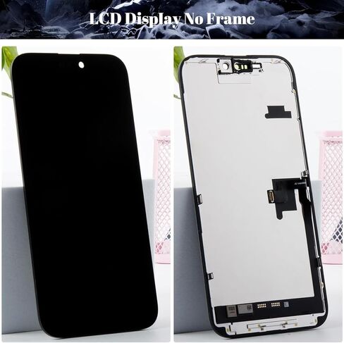 TFT for iPhone 16 Pro Max Screen Replacemet for iPhone 16 Pro Max LCD Display for iPhone 16 Pro Max A3296 A3084 A3295 A3297 Touch Screen Digitizer Assembly Repair Kits (Black, Not Original) in Kuwait