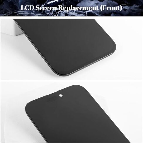 TFT for iPhone 16 Pro Max Screen Replacemet for iPhone 16 Pro Max LCD Display for iPhone 16 Pro Max A3296 A3084 A3295 A3297 Touch Screen Digitizer Assembly Repair Kits (Black, Not Original) in Kuwait
