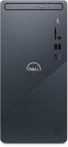 كمبيوتر مكتبي Dell Inspiron 3000 2024، معالج Intel Core i7-14700 Air ذو 20 نواة، Intel Iris Xe Graphics Shared، 32 جيجا DDR5 2 تيرابايت M.2 SSD، DP، WiFi، بلوتوث 4.0، Win10 Home in Kuwait