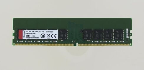 32GB DDR4 2666MHz PC4-21300 2Rx8 1.2V ECC وحدة ذاكرة الخادم غير المخزنة-RAM ترقية KSM26ED8/32ME in Kuwait