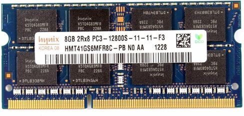 ذاكرة الكمبيوتر المحمول هاينكس 8 جيجا PC3-12800S DDR3 1600 ميجا هرتز So-Dimm HMT41GS6MFR8C-PB in Saudi Arabia