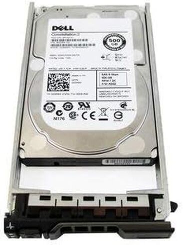 محرك الأقراص الثابتة Dell 55RMX 500GB 7.2K 2.5 SAS 6GBPS (متجدد) in Kuwait