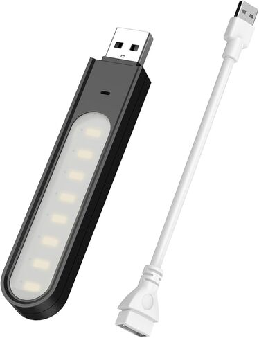 USB Reading Lamp Flexible Small Light for Laptop Dimmable Reading LED Notebook Lamp Home Office Night for Laptop in Saudi Arabia