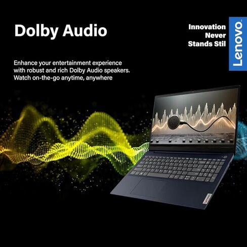 كمبيوتر محمول Lenovo IdeaPad مقاس 15.6 بوصة مزود بتقنية Microsoft 365 Home and Business • ذاكرة وصول عشوائي (RAM) سعة 12 جيجابايت • محرك أقراص PCIe SSD سعة 256 جيجابايت • Intel Core • Wi-Fi 6 • تخزين سحابي سعة 1 تيرابايت • بطارية 11 ساعة • Windows 11 (متج in Saudi Arabia