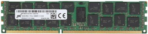MT36KSF2G72PZ-1G6E1FF ميكرون 16 جيجابايت 2Rx4 PC3L-12800R DDR3 1600 ميجا هرتز ECC الذاكرة المسجلة in Kuwait