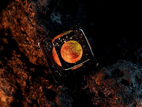 غطاء مفاتيح Jupiter Planet Artisan Keycap R1 SA Profile مخصص للنظام الشمسي الكواكب أغطية مفاتيح 1U ESC مصنوعة يدويًا من الراتنج للألعاب Galaxy Key Cap Cherry MX Switch لوحة مفاتيح ميكانيكية متوافقة (1U-Keycap-Sun) in Kuwait