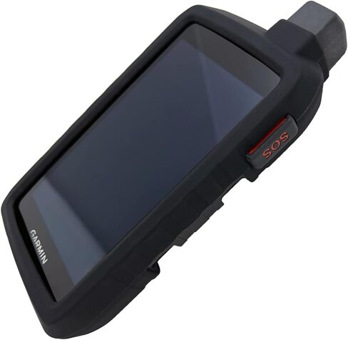 Wearable4U Protective Case for Garmin Montana 700/700i/750/750i Silicone Protective Cover (Black) - Rugged Handheld GPS Navigator Accessories in Saudi Arabia