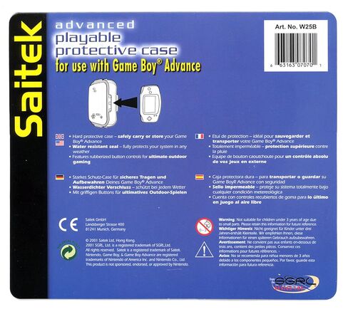 حافظة واقية قابلة للتشغيل للعبة Game Boy Advance in Saudi Arabia