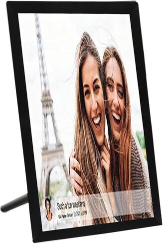 إطار صور رقمي 15 بوصة ABS 1024x768 HD شاشة تعمل باللمس تدوير تلقائي عرض الشرائح إطار الصورة الذكية لتطبيق Frameo (قابس الولايات المتحدة) in Saudi Arabia