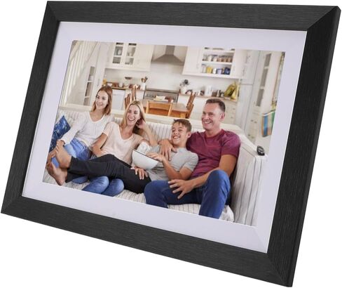 10.1 inch Digital Picture Frame, 1280x800 HD Digital Photo Frame, Sharing 16GB Memory Auto Rotate Slideshow Video Music Player, for Android 6.0. (US Plug 100‑240V) in Saudi Arabia
