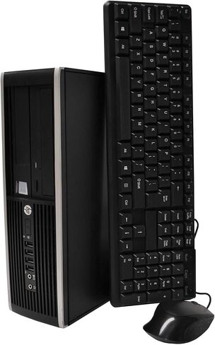 كمبيوتر مكتبي HP Elite 8300، معالج Intel Core i5، ذاكرة وصول عشوائي سعتها 8 جيجابايت، محرك أقراص ثابتة سعة 1 تيرابايت، DVD-RW، لوحة مفاتيح وماوس، Windows 10 Pro 64 بت (متجدد) in Saudi Arabia