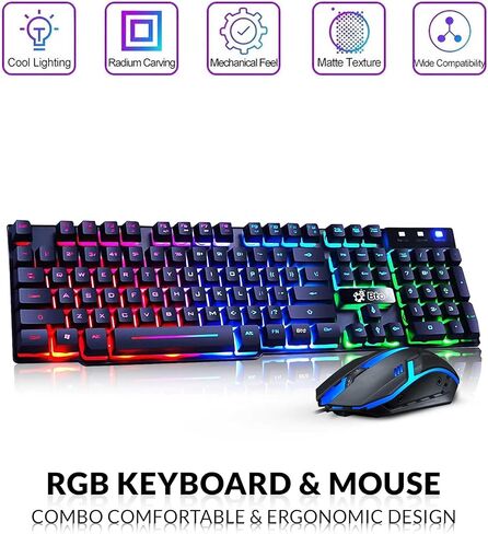 Dell RGB Gaming Desktop Computer PC - Intel Core i5-6th Gen - 16GB RAM - 512GB SSD - GeForce GT 1030 - RGB Keyboard & Mouse - WiFi - Windows 11 Pro (Renewed) in Saudi Arabia