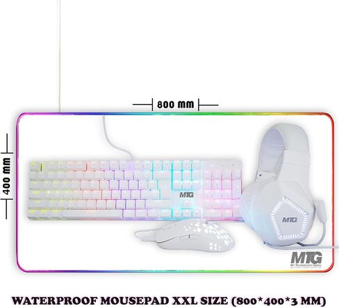 كمبيوتر مكتبي HP Elite، 3.1 جيجا هرتز، Intel Core i5 الجيل الثالث، ذاكرة الوصول العشوائي 16 جيجا، 2 تيرابايت HDD، شاشة LED جديدة MTG 24 بوصة، مجموعة ألعاب MTG، WiFi، Windows 11 (متجدد) in Kuwait