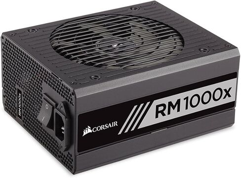 سلسلة Corsair Enthusiast RM1000x، معيارية بالكامل 80 بلس ذهبي 1000 وات، إصدار الاتحاد الأوروبي in Saudi Arabia