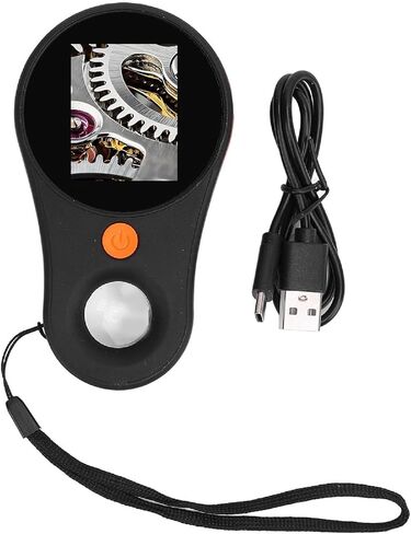 Microscope for Kids, 2MP 500x Magnification Portable Handheld Magnifying Glass with 2.0in Color Screen, Fixed Focus Handheld Microscope Built in 8LED, Computer Monitoring in Saudi Arabia