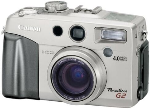 كاميرا Canon PowerShot G2 4MP الرقمية مع تكبير بصري 3x (متجدد) in Saudi Arabia