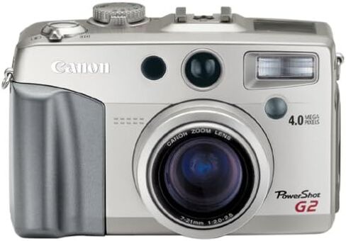 كاميرا Canon PowerShot G2 4MP الرقمية مع تكبير بصري 3x (متجدد) in Saudi Arabia