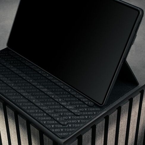 حافظة جلدية TORRO متوافقة مع هاتف Samsung Galaxy Tab S11 Ultra - حافظة جلدية فاخرة لجهاز Galaxy Tab S11 Ultra مقاس 14.6 بوصة 2025 مع وظيفة الحامل (أسود) in Saudi Arabia