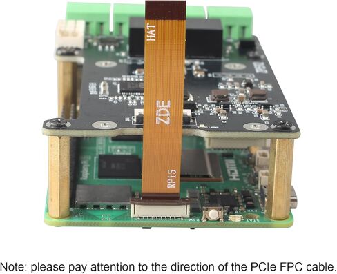ZDE ZP592 PCIe to 2 Channel RS485 2 Channel RS232 HAT Expansion Board for Raspberry Pi 5 PCIe to RS485 with Isolation RS232 Long Distance Communication Via RS485 in Saudi Arabia