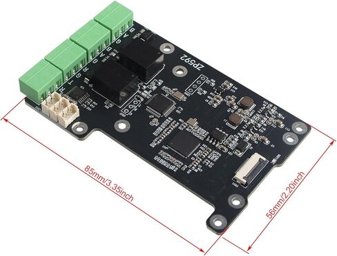 ZDE ZP592 PCIe to 2 Channel RS485 2 Channel RS232 HAT Expansion Board for Raspberry Pi 5 PCIe to RS485 with Isolation RS232 Long Distance Communication Via RS485 in Saudi Arabia