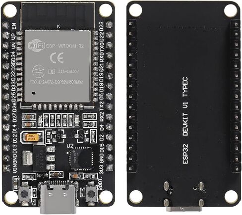 1 قطعة Type-C 30pins CP2102 ESP-WROOM-32 ESP32 ESP-32S مجلس التنمية 2.4 جيجا هرتز ثنائي الوضع WiFi + بلوتوث ثنائي النوى معالج متحكم متكامل مع هوائي RF AMP Filter AP STA in Kuwait