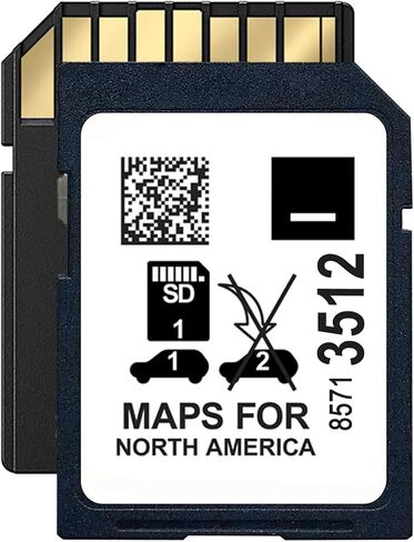 بطاقة SD للملاحة 85713512 لمركبات جنرال موتورز، متوافقة مع تحديد 2019-2024 Chevy/GMC/Cadillac/Buick، الولايات المتحدة الأمريكية كندا المكسيك خريطة GPS in Kuwait