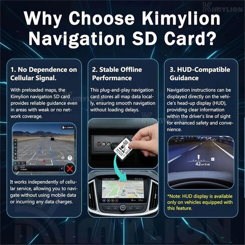 بطاقة SD للملاحة 85713512 لمركبات جنرال موتورز، متوافقة مع تحديد 2019-2024 Chevy/GMC/Cadillac/Buick، الولايات المتحدة الأمريكية كندا المكسيك خريطة GPS in Kuwait