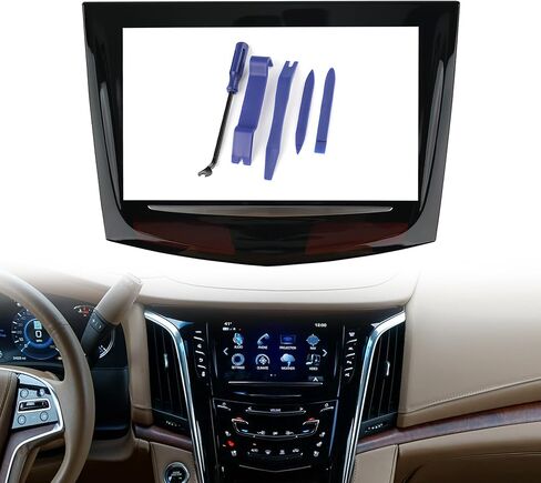 ترقية استبدال الشاشة التي تعمل باللمس لكاديلاك CUE ATS CTS SRX XTS Escalade 2013 2014 2015 2016 2017 شاشة تعمل باللمس مع مجموعة أدوات إزالة استبدال 23243166، 20867045، 22912608 in Kuwait