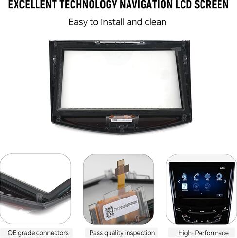 ترقية استبدال الشاشة التي تعمل باللمس لكاديلاك CUE ATS CTS SRX XTS Escalade 2013 2014 2015 2016 2017 شاشة تعمل باللمس مع مجموعة أدوات إزالة استبدال 23243166، 20867045، 22912608 in Kuwait