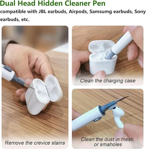 حافظة متوافقة مع سماعات الأذن Baseus Bass BP1 Pro، غطاء حافظة من السيليكون الناعم مع طقم تنظيف وغطاء واقٍ مقاوم للصدمات مع سلسلة مفاتيح ملحقات حلقة تسلق (أسود) in Kuwait