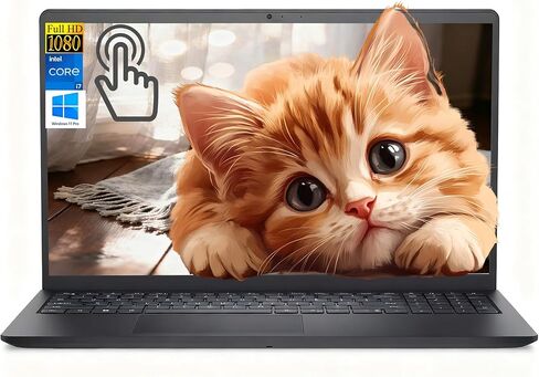 Dell Inspiron 15.6" FHD Touchscreen Upgraded Laptop, 13th Gen Intel Core i7-1355U (10-Core) CPU, 32GB RAM | 1TB SSD | Windows 11 Pro | Wi-Fi 6 | Webcam | for Home/Office/Online Learning | RK in Saudi Arabia