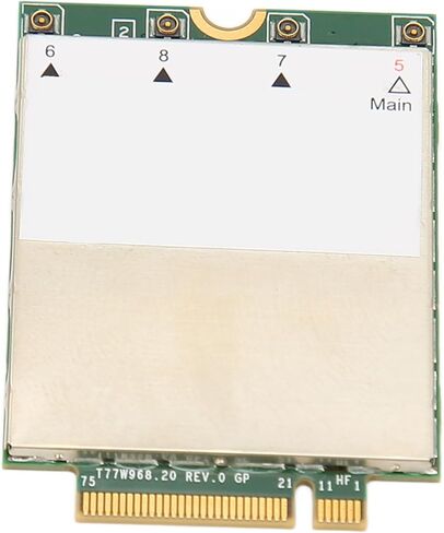 4G Network Card, M.2 4G WWAN Card with eSIM Support for Laptop, Stable Signal Reception, X20 LTE Modem, Compatible with Europe and America Networks in Saudi Arabia