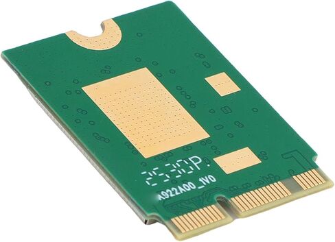 Diyeeni WiFi 7 Wireless Card, RTL8922AE Chipset Band M.2 Key E Card, Tri Band 6GHz / 5GHz / 2.4GHz Up to 6338Mbps BT 5.4 Compatible with WiFi 7 / 6E / 6/5 Routers in Saudi Arabia