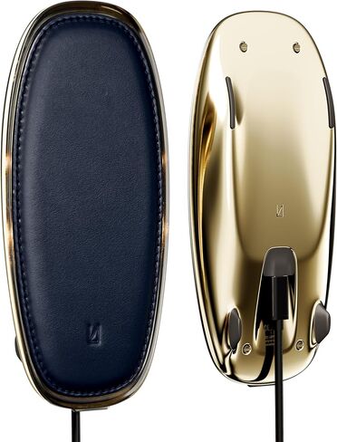 Lunar Artefacts Wireless Charger Solar Orange Dawn Plated Brass in Saudi Arabia