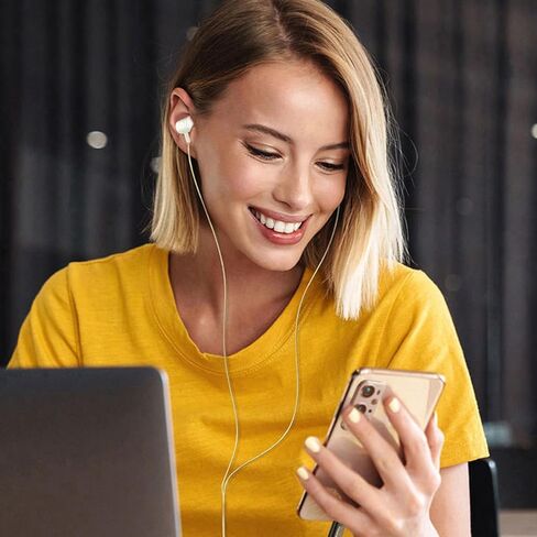 2 Pack Wired Earbuds with Microphone, Noise Cancelling Earbuds, HiFi Stereo Earphone with Clear Sound & Deep Bass, Compatible with Phone, Pad, PC, Laptop, Desktop Computer & Gaming in Saudi Arabia