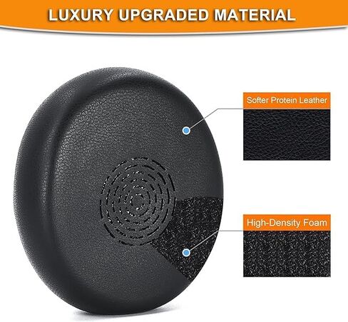 Engage 40 Ear Pads and Microphone Foam Replacement - defean Ear Cushions Compatible with Jabra Engage 50 II/Engage 40 Wired Headset((Do Not Fit Engage 50 Model) (Protein Leather) in Saudi Arabia