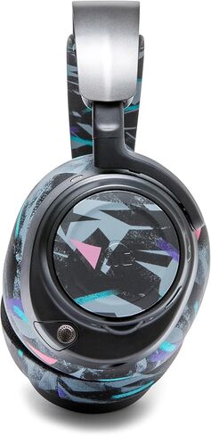 WC Arctis Nova Accessory Bundle Pack - Silicone Headband and Side Speaker Plate Upgrade for Arctis Nova Headsets by Wicked Cushions | 90's Black in Saudi Arabia