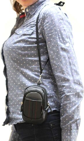 حافظة كاميرا Navitech سوداء اللون متوافقة مع كاميرا Ricoh WG-80 الرقمية in Kuwait