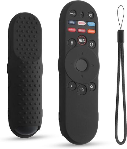 غطاء وردي لجهاز التحكم عن بعد Vizio Smart TV XRT270 2023، غطاء حماية من السيليكون بديل لجهاز Vizio Remote Control XRT270، مقاوم للصدمات (وردي) in Kuwait