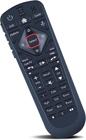 Replacement Voice Remote Control Compatible for Dish Network 54.1 54.2 54.3 54 Series UHF in Saudi Arabia