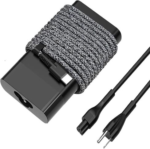 شاحن كمبيوتر محمول USB-C بقدرة 65 وات متوافق مع HP OmniBook 5 7، OmniBook 5 7 Flip، Omnibook X 14، X Flip 14 16، X Flip 2 في 1، Ultra 14 Next Gen AI Laptop Type C محول سلك الطاقة in Kuwait