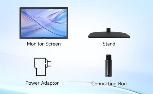 شاشة OkVrxyztnl19.5 HD 1440x900 للكمبيوتر الشخصي، معدل تحديث 75 هرتز، 5 مللي ثانية، مكبر صوت مدمج، HDMI x1، تركيب VGAx1 مناسب لأجهزة الكمبيوتر المحمولة وأجهزة الكمبيوتر المكتبية وأجهزة الكمبيوتر المكتبية in Kuwait